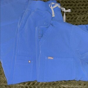 Figs Blue Scrub Pants